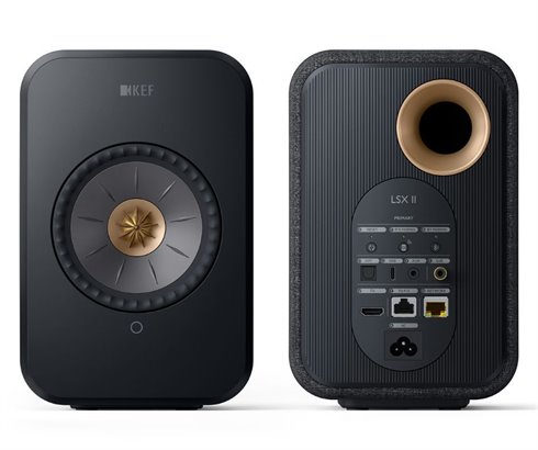 KEF LSX II - Wireless - aktívny Hi-Fi systém - Carbon Black *Vystavené*